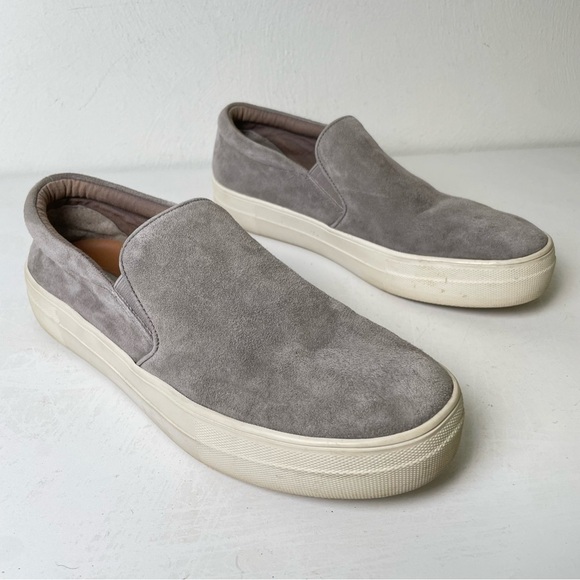 STEVE MADDEN Gills Suede Leather Slip On Sneaker Shoe 9.5 - Picture 2 of 16